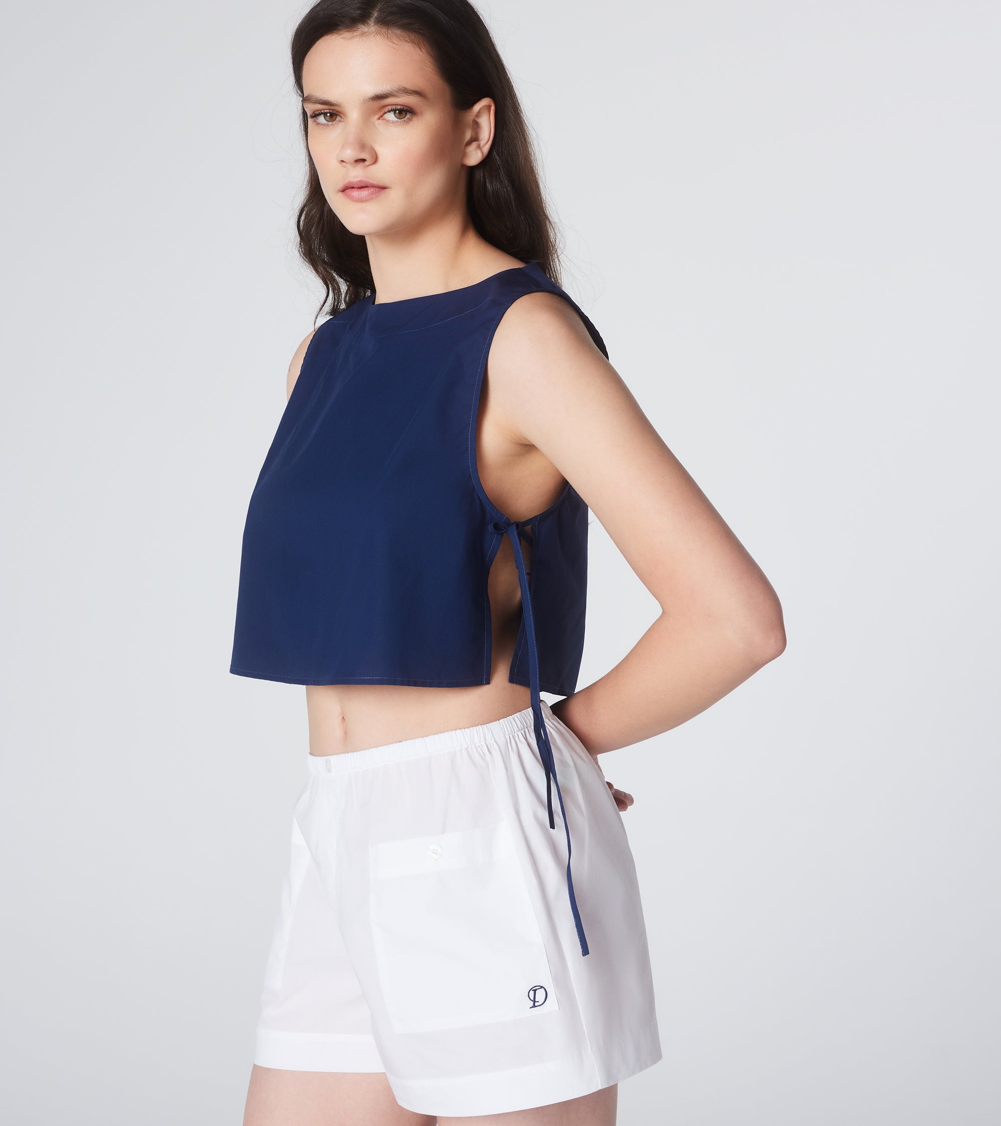 The Nightcap Top - Midnight