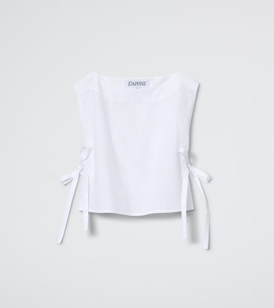 The Nightcap Top - White
