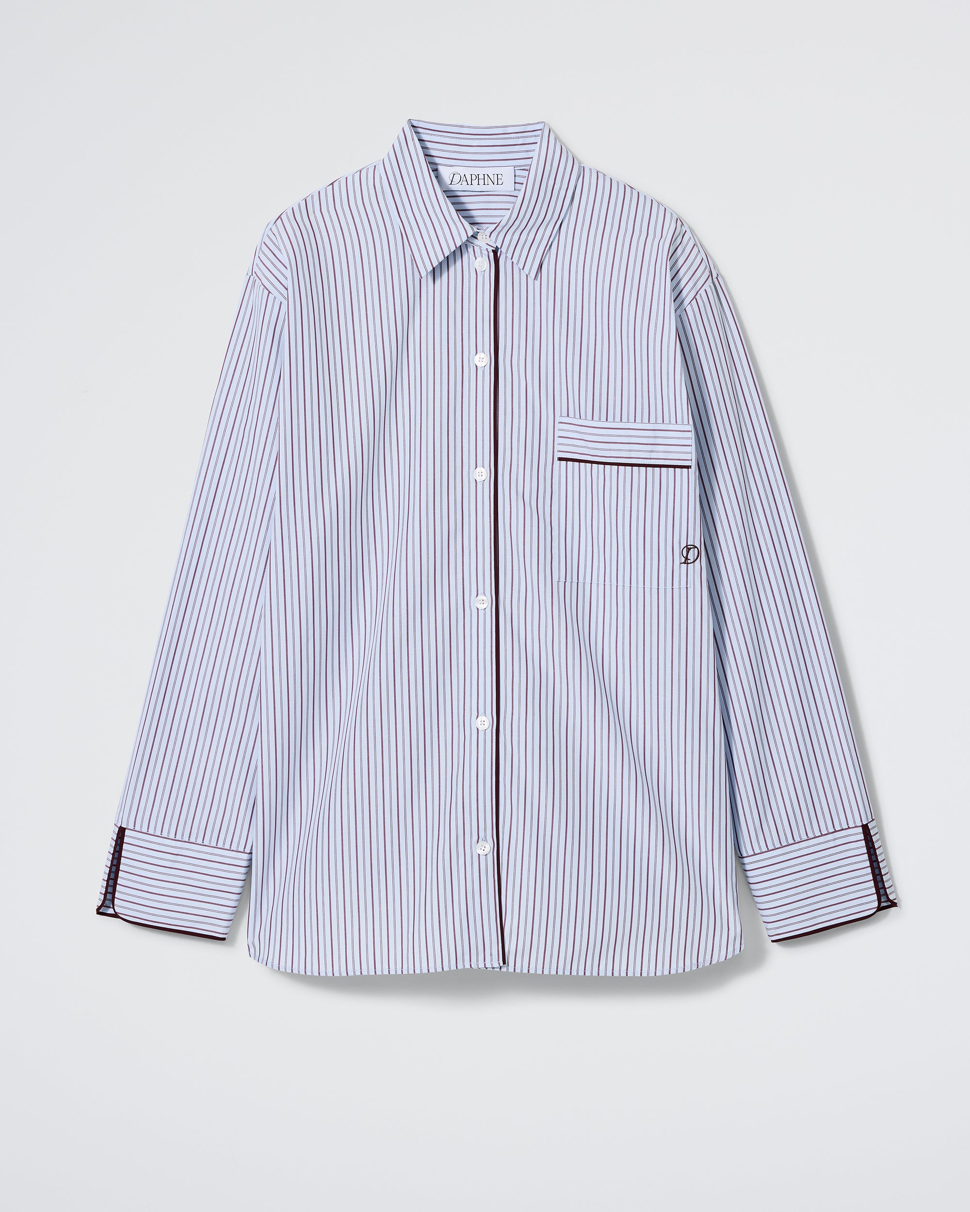 The Overnight Shirt - Robin Stripe