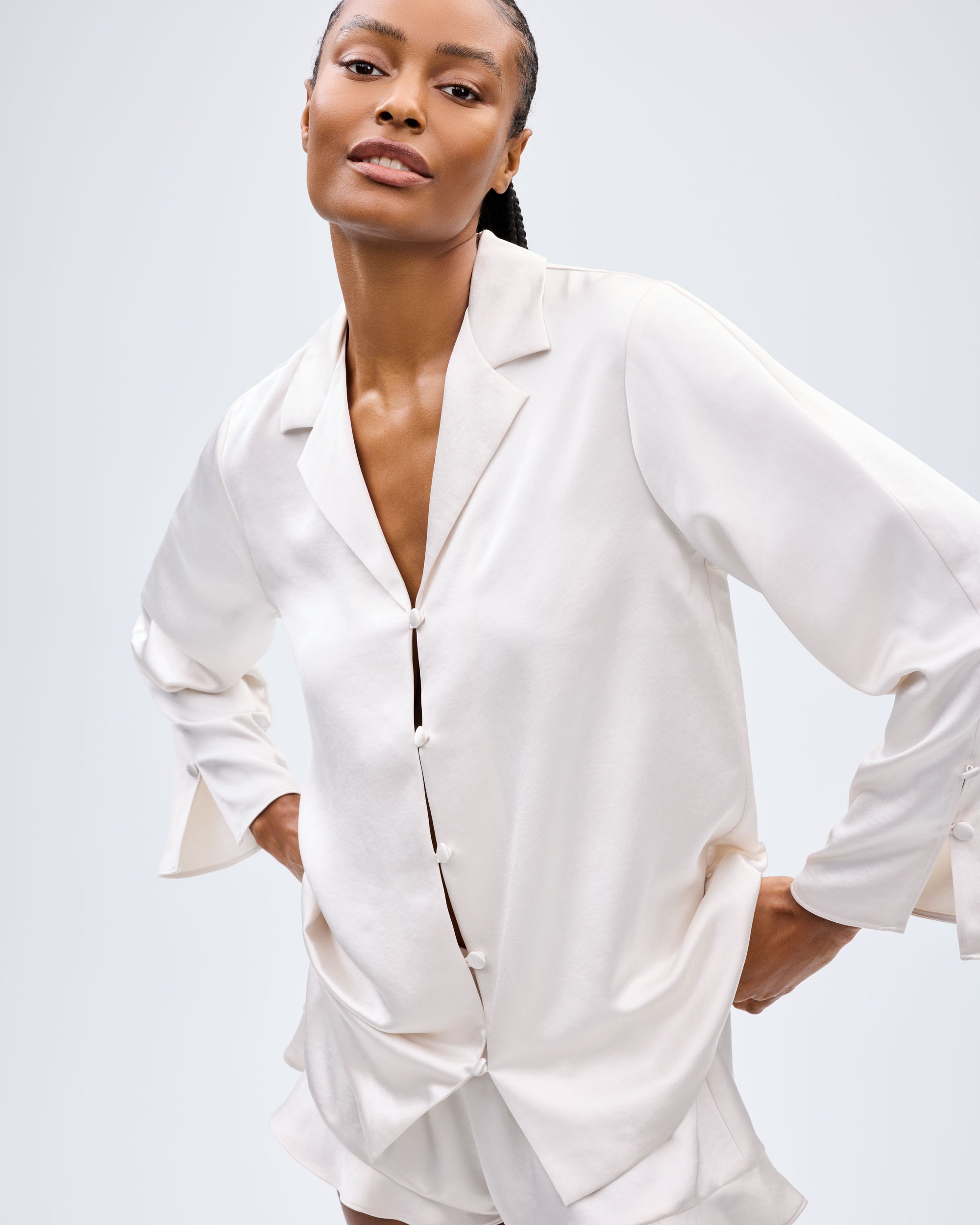 The Plus One Shirt - Champagne