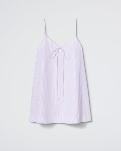 The Ragdoll Dress - Lavender Stripe