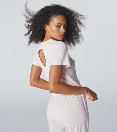 The Room Key Short Sleeve - Blush