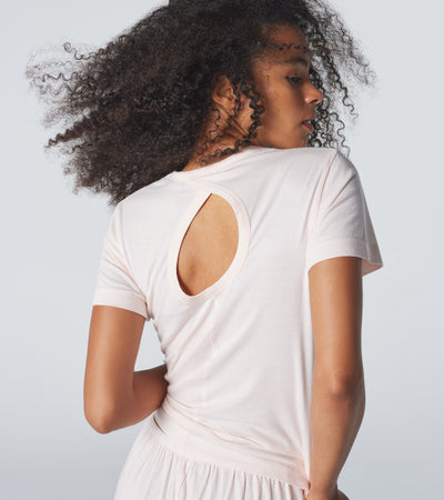 The Room Key Short Sleeve - Blush