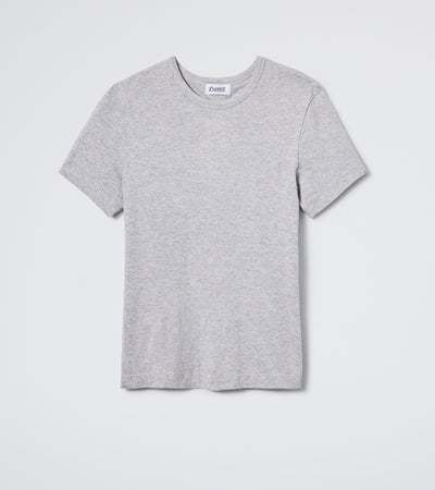 The Room Key Short Sleeve - Grey Melange