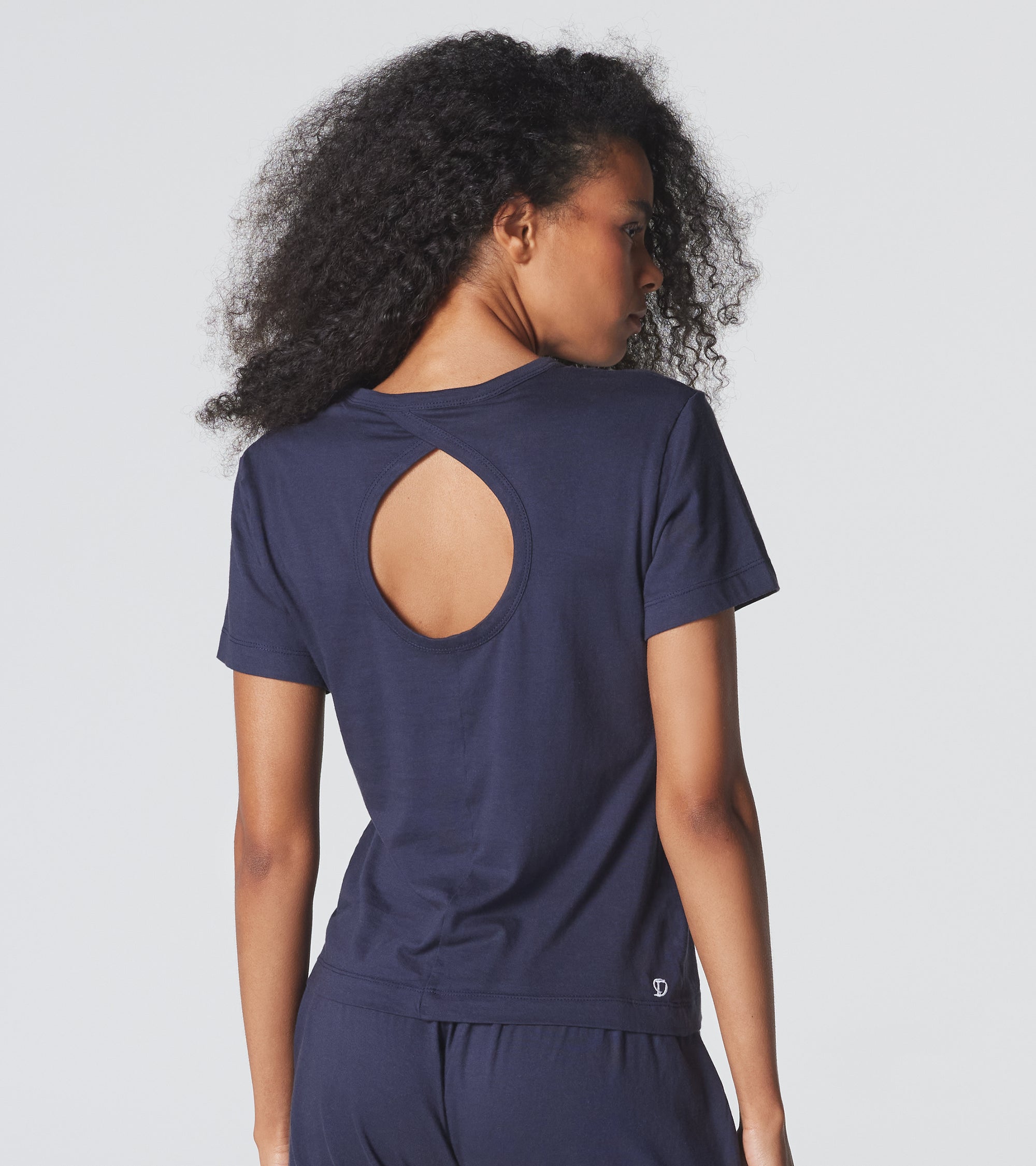 The Room Key Short Sleeve - Navy