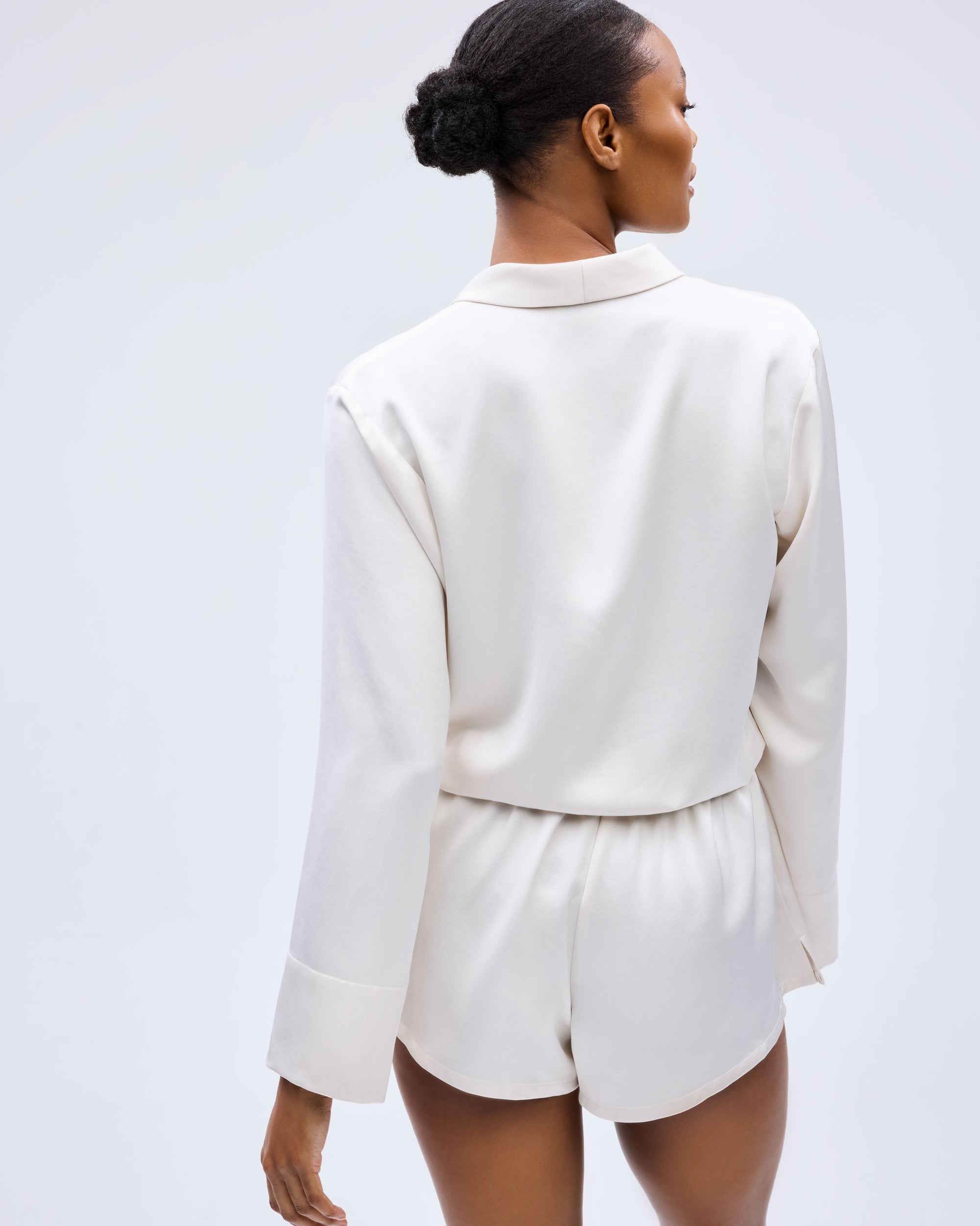 The Uptown Romper - Champagne