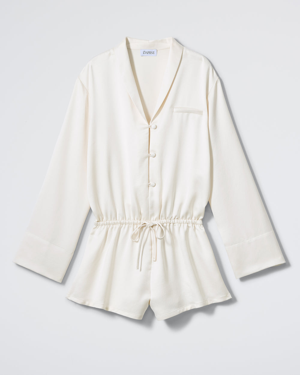 The Uptown Romper - Champagne, image 2 of 4