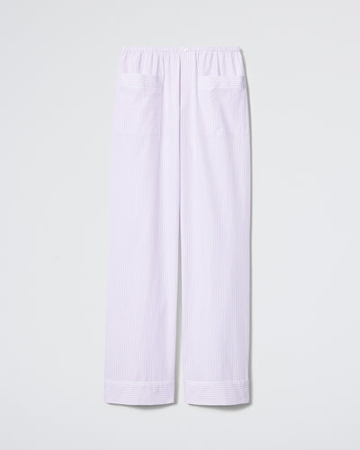 The Shut Eye Pant - Lavender Stripe