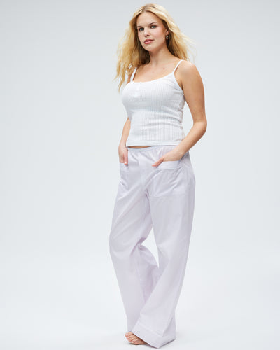 The Shut Eye Pant - Lavender Stripe