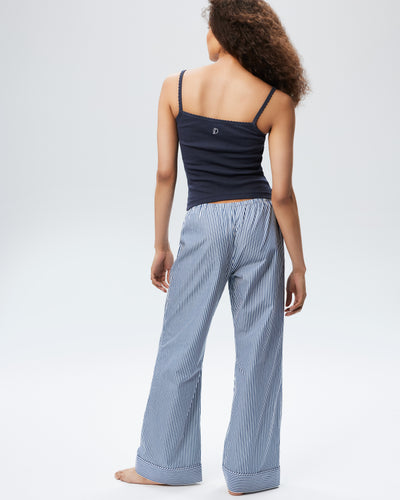 The Shut Eye Pant - Midnight Stripe