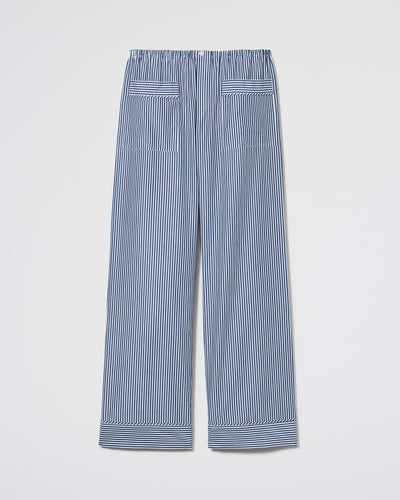 The Shut Eye Pant - Midnight Stripe