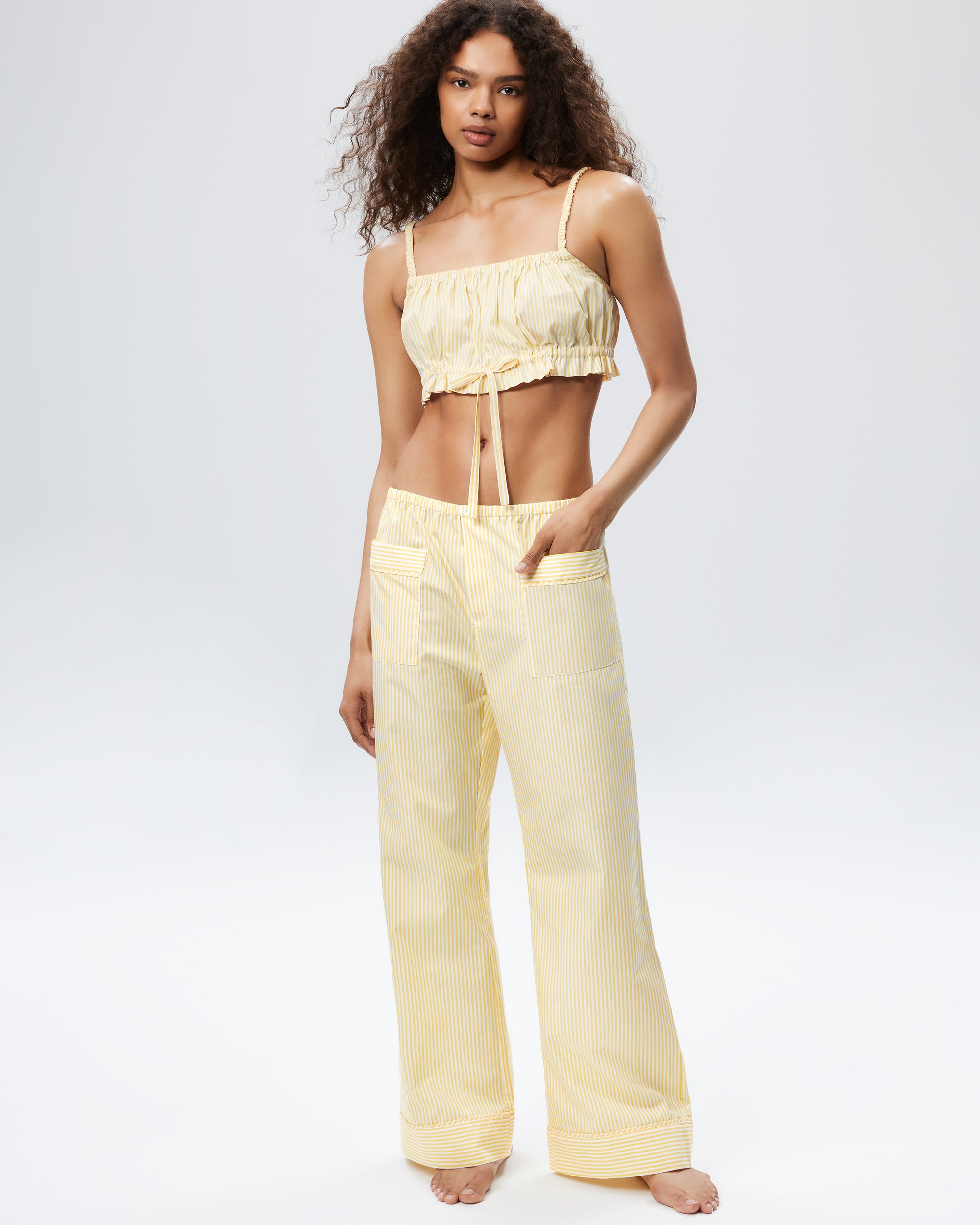 The Shut Eye Pant - Sun Stripe