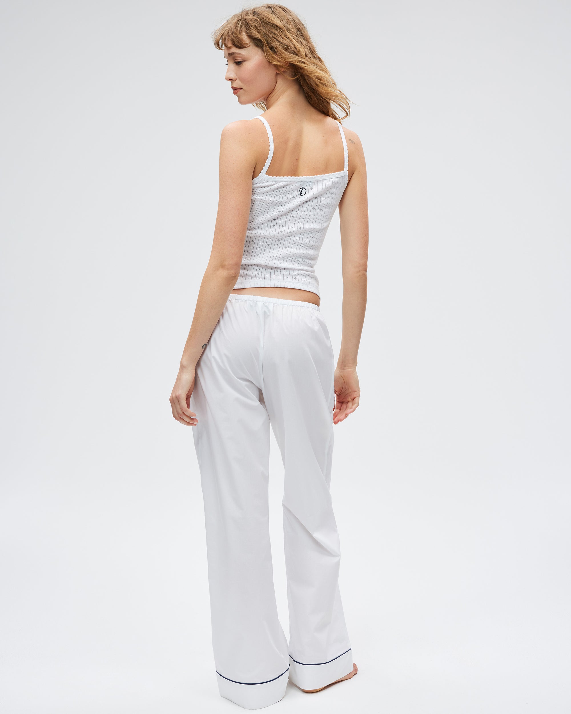 The Shut Eye Pant - White