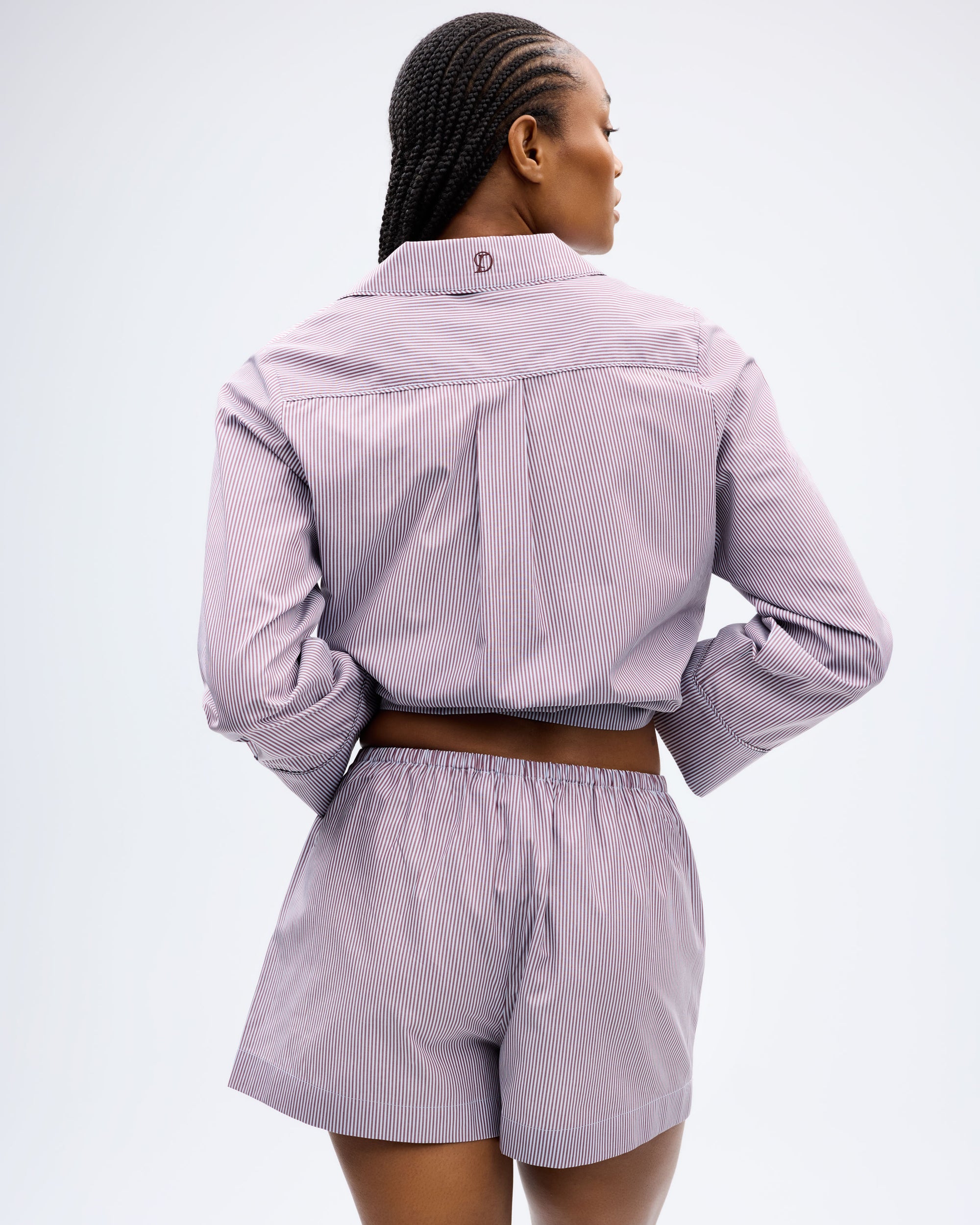 The Shut Eye Boxer - Fig Stripe