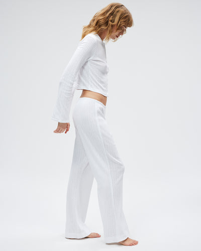 The Slumber Pant - White