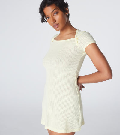 The Snooze Mini Dress - Butter