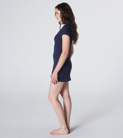 The Snooze Mini Dress - Navy