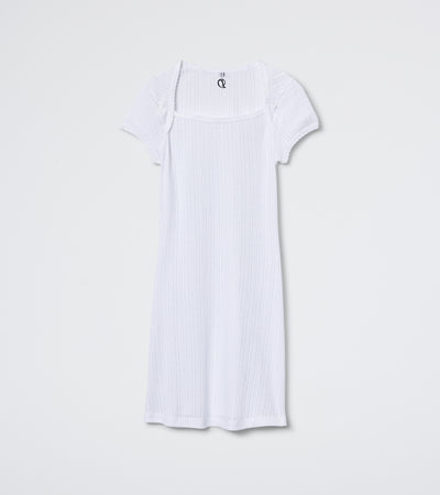 The Snooze Mini Dress - White