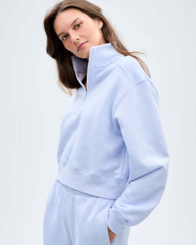 The Sunrise Quarter Zip - Cloud