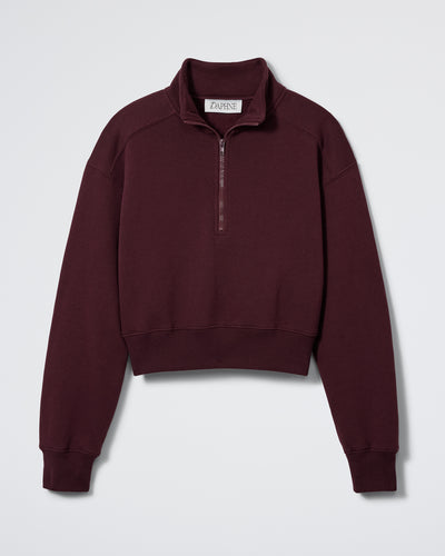 The Sunrise Quarter Zip - Fig