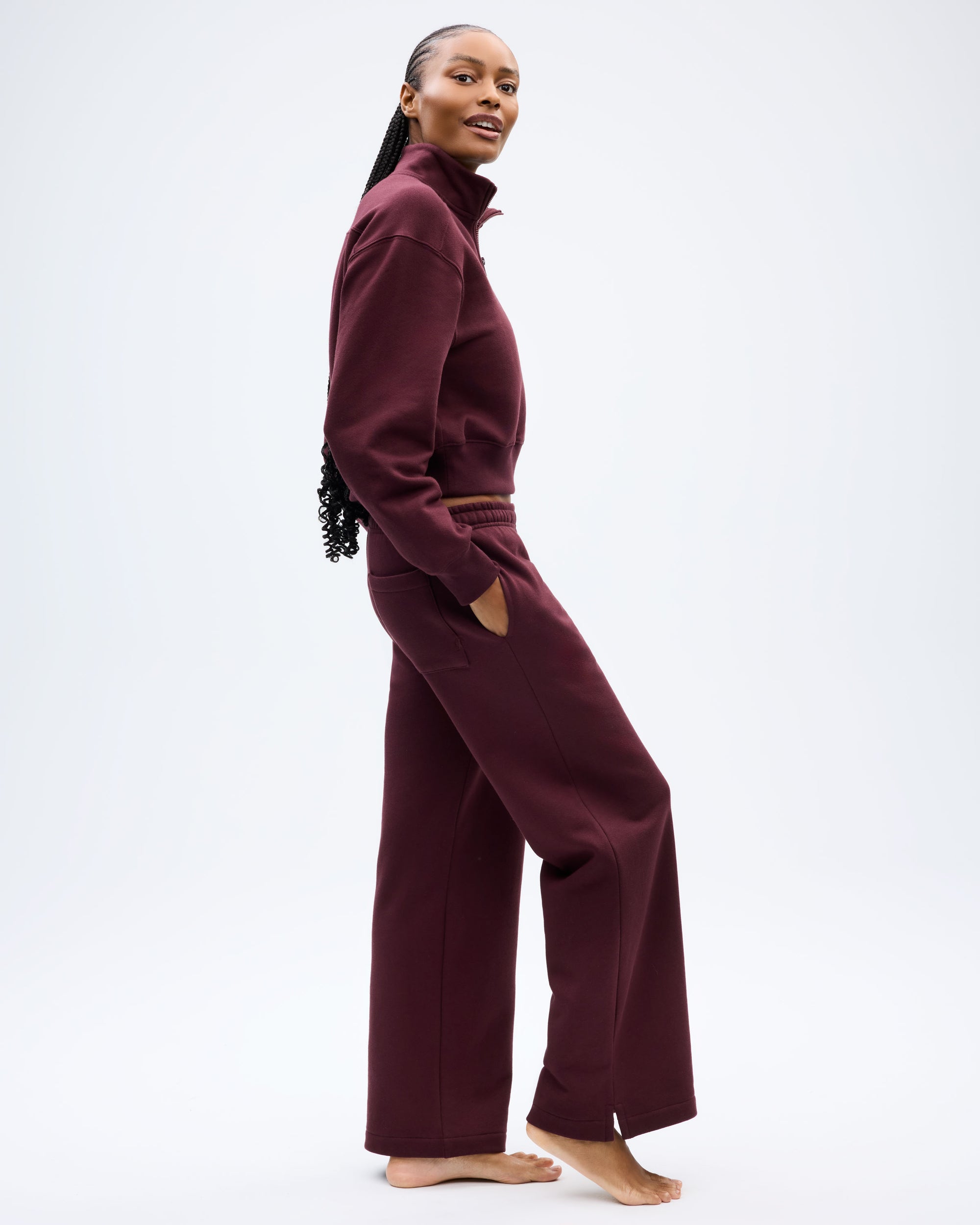 The Sunrise Sweatpant - Fig
