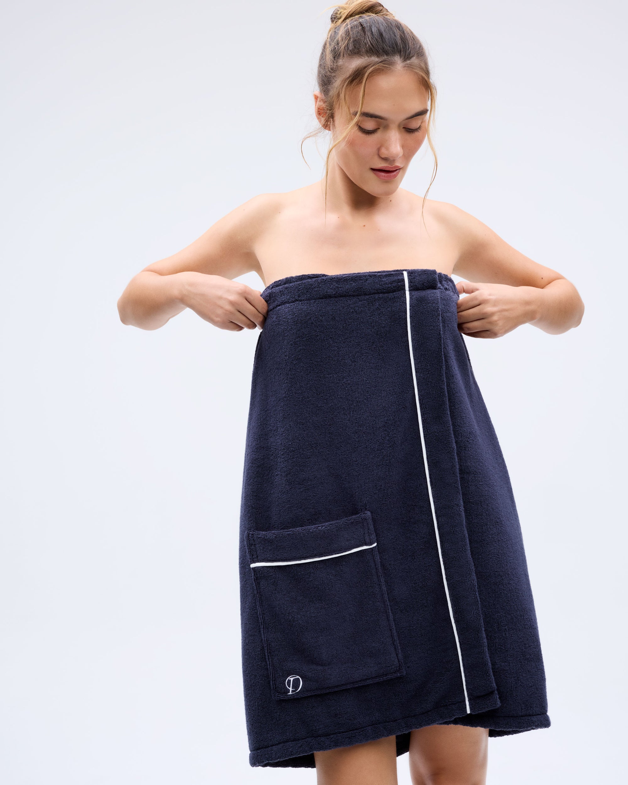 The House Cat Wrap - Navy