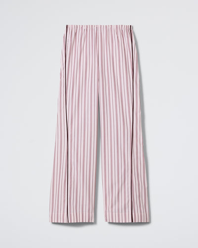 The Turndown Pant - Blush Stripe