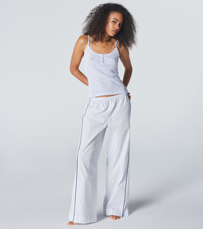 The Turndown Pant - Cloud Stripe