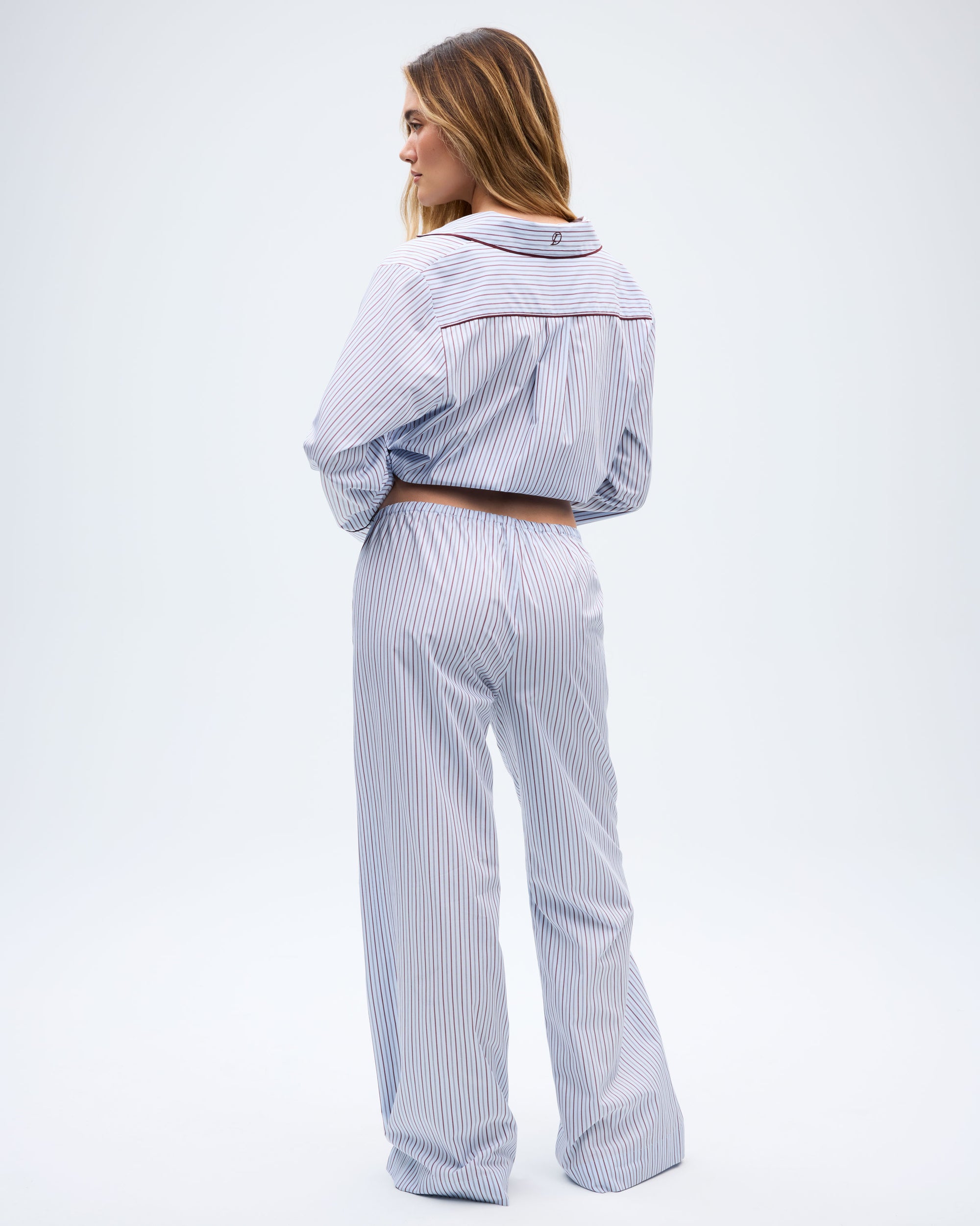 The Turndown Pant - Robin Stripe