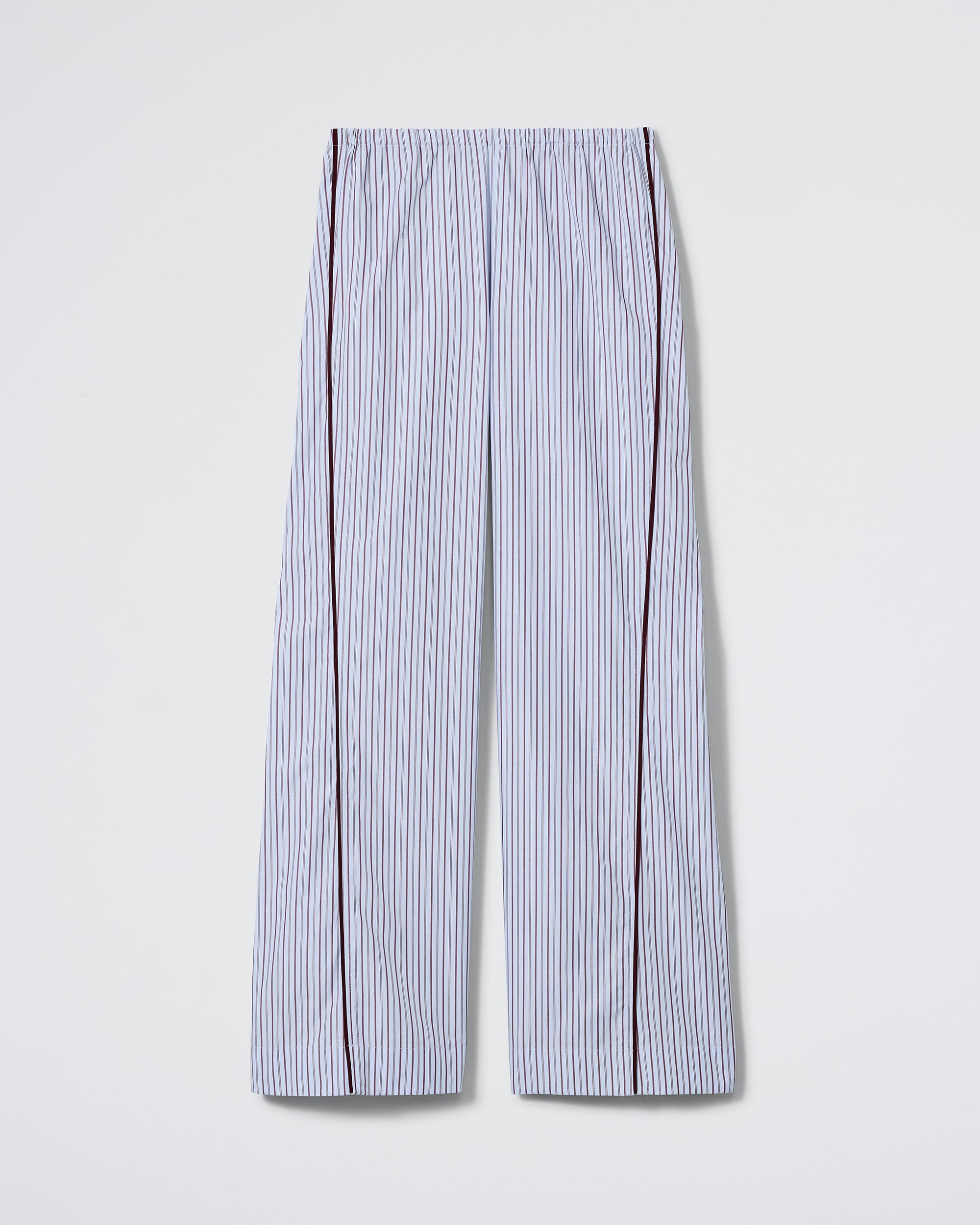 The Turndown Pant - Robin Stripe flat